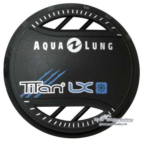AquaLung 2. Stufe Frontdeckel Titan LX Supreme schwarz (ab 2009)