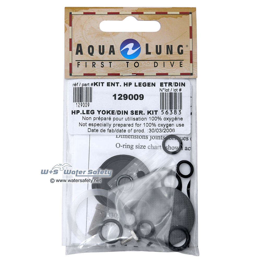 Kit Aqua Lung Spiro 1.Stufe Cousteau Nr.122204 Etrier/DIN/ INT spare parts 