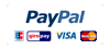 Wir akzeptieren PayPal Zahlungen