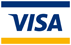 Wir akzeptieren VISA Kreditkarten