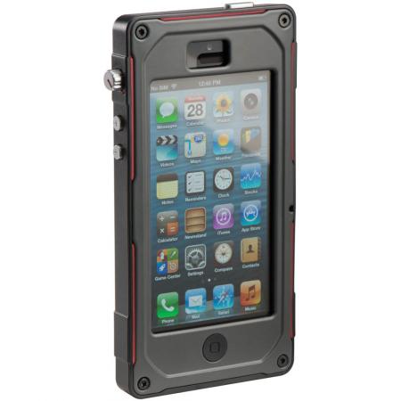 CE1180 Vault Series iPhone 5/5S Case, Black/Red/Grey