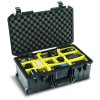 1535 AIR Carry-On Case, PNP Latches, With Divider, Yellow 7