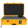 1555 AIR Case, PNP Latches, With Foam, Yellow