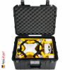 1557 AIR Case With Divider, Yellow 5
