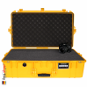 1605 AIR Case, PNP Latches, With Foam, Yellow