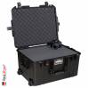 1607 AIR Case, PNP Latches, With Foam, Black