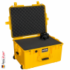 1607 AIR Case, PNP Latches, With Foam, Yellow