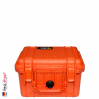 1300 Case W/Foam, Orange 1