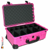 1510 Carry On Case, W/Dividers, Pink