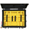 1560SC Studio Case W/Dividers/Yellow, Black 7