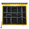 1610 Case W/Divider, Yellow 5