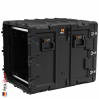 Super V-Series 11U Rack Mount Case, 24 Inch, Black 1