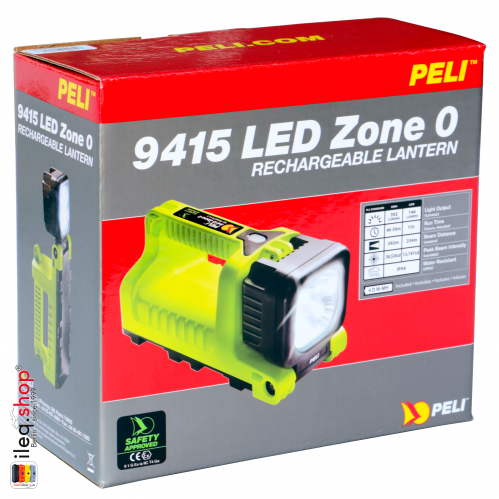 9415Z0 LED Latern, ATEX Zone 0, 3. Gen., Yellow