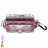 1010 MicroCase Red Liner, Clear