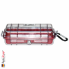 1040 MicroCase Red Liner, Clear
