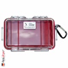 1040 MicroCase Red Liner, Clear 2