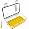 M60 MicroCase Yellow Liner, Clear 2
